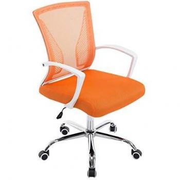 Sedia Pc Imbottita con Portata Max 136KG Telaio Cromato