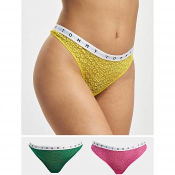 Slip in pizzo Tommy Jeans 3 Unità Solar Yellow / Green Mal / Pink Amour S-M