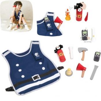 Classic World 8-Item Firefighter Role Play Accessories Set