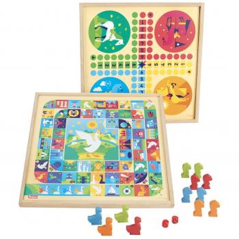 Jeujura Goose & Little Horses: French Board Game