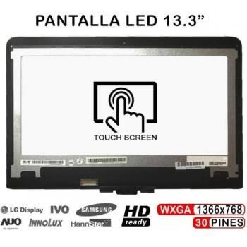 Repuesto de pantalla táctil 13.3” para HP Pavilion X360 (Series 13‑S100NJ / 13‑S121DS)