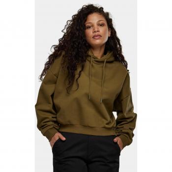 Urban Classics Damen Kapuzenpullover Cropped Heavy