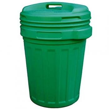 Contenitore Ermetico Verde da 40 Litri con Coperchio a Vite