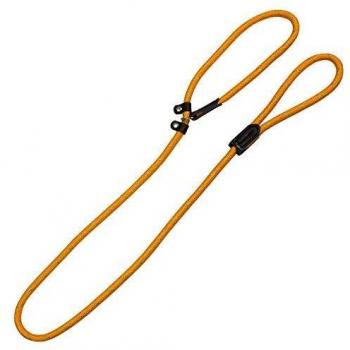 Tirador de nylon para perros color naranja 150 cm
