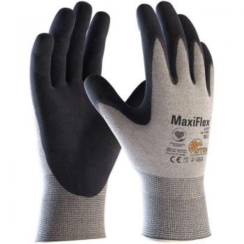 ATG Gants MaxiFlex 34‑774‑B esd – couleur grise – taille 7 (S)