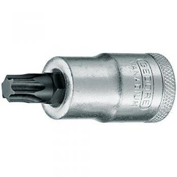 Gedore Schraubendrehereinsatz Bit Innen-TX, kurz, T40, SW 6,65 mm, 1/2 12,5 mm, Schraubenziehereinsatz, Werkzeug, ITX 19 T40