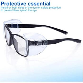 Lunettes anti-éclaboussures avec protection latérale