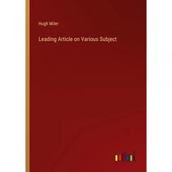 Leading Article on Various Subject