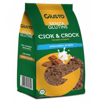 Ciok & Crock Con Cioccolato al Latte Giusto 125g