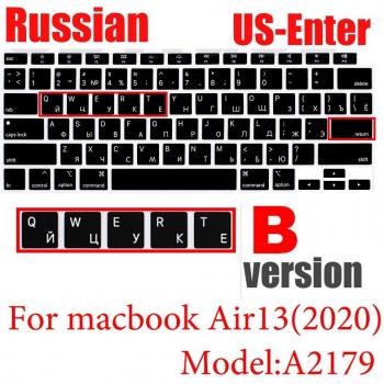 Keyboard Cover for MacBook Air 13 (A2179) Silicone Film