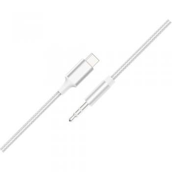 FORCE POWER Cavo Audio Rinforzato Nylon USB‑C a Jack 3,5 mm – 1,2 m