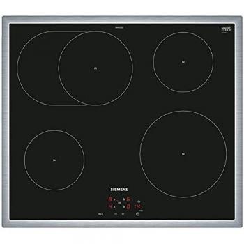 Siemens EQ521WA0V iQ500 Kochfeld-Kombination – 60 cm Edelstahl, Induktionskochfeld, Granit‑Emaille