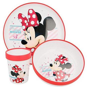 Set de Comida Minnie Mouse 62399 Blanco