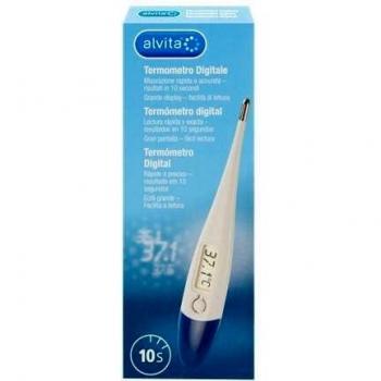 Alvita termometro digitale con punta flessibile