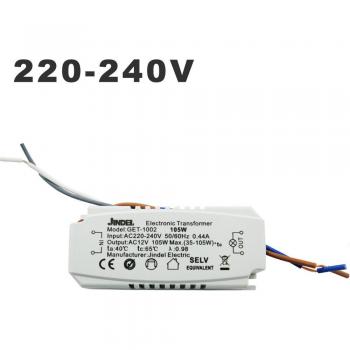 Transformador de iluminación 220V a 12V, 60W, 105W, 120W, 160W para lámparas G4