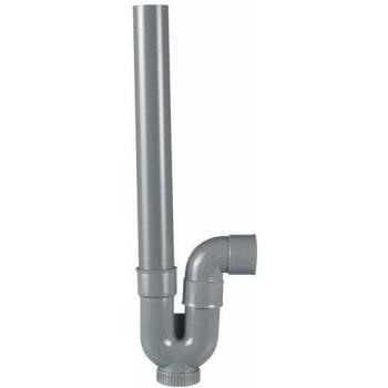 Siphon lavage horizontal D40 mm pour machine à laver