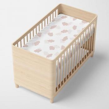 Bajera rosa Clouds Basic Kids (Maxicuna)