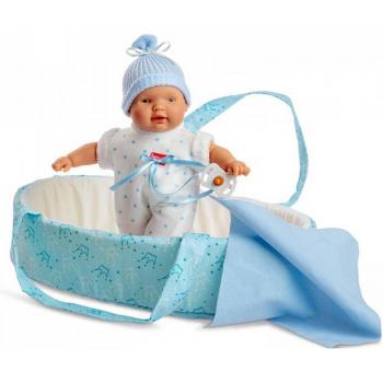 Berjuan Babypop Met Accessoires Junior 28 Cm Wit 6 delig