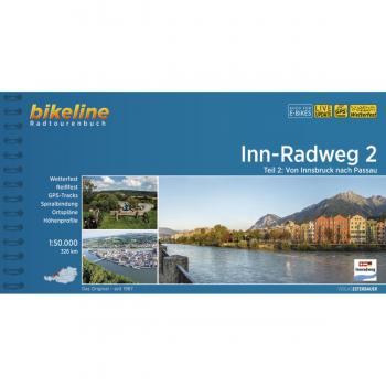 Inn-Radweg / Inn-Radweg 2: Von Innsbruck nach Passau. 1:50.000, 326 km (Bikeline Radtourenbücher)