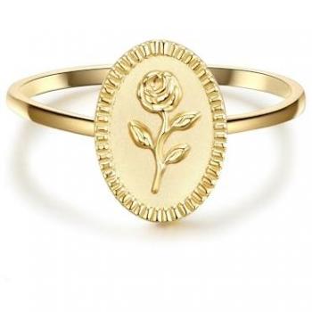 Glanzstücke München Silberring 1 ct Gelbgold für Damen