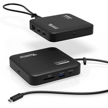 Plugable 7-in-1 USB-C Dual Monitor Hub