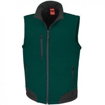 Result Men's Mid Grey Softshell Vest
