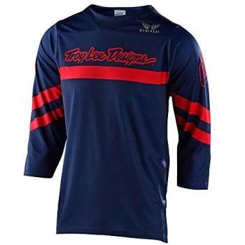 Troy Lee Ruckus 3/4 Navy/Rosso Sm (Maglia 318008002)