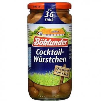 Böklunder Cocktailwurst Pack: 36 Stück, 250 g