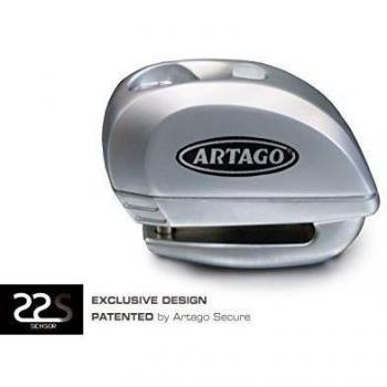 Candado metálico con alarma 120 db Artago 22S