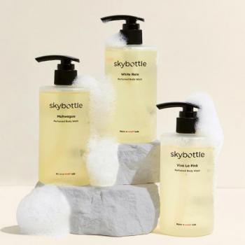 Skybottle Gel de Ducha Perfumado MUHWAGUA con Extracto de Manzana y Aroma a Higo, 300ml
