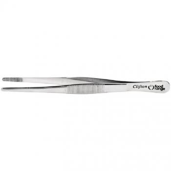 Professional Stainless Steel Micro Tweezers – 160 mm, Round Tip