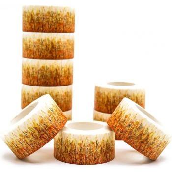 Ruban décoratif Washi fleurs 10m 20mm