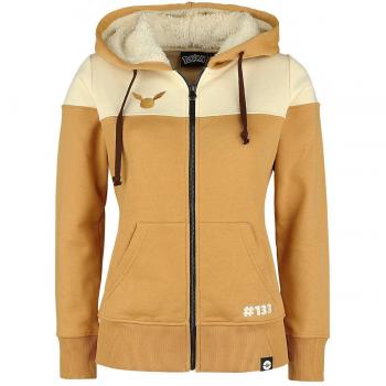 Zippé Hoodie Gaming Pokémon Évoli – Capuche – Femmes – XS-XXL – Design Polycolor