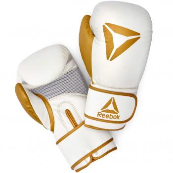 Reebok Boxhandschuhe, Gold/Weiß, 14 oz