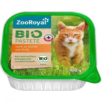 100g ZooRoyal Bio Pastete Huhn & Pute