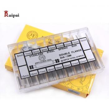 RUIPAI 270pcs Watch Strap Spring Bar Pins, 1.35mm, 6-23mm Compatibility