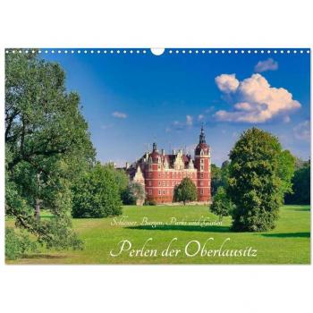 Perlen der Oberlausitz (Wandkalender 2025 DIN A3 quer) CALVENDO Monatskalender