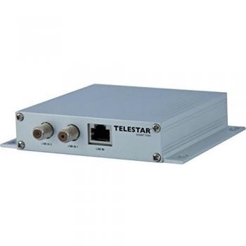 Telestar DIGIBIT Twin Satellite-to-IP Router Distribution LAN IP-TV, 1 entrée, 2 sorties, 950‑2150 MHz