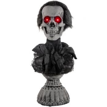 Düstere Geisterfigur Sir Gruesome – 38 cm, beleuchtet und klangvoll