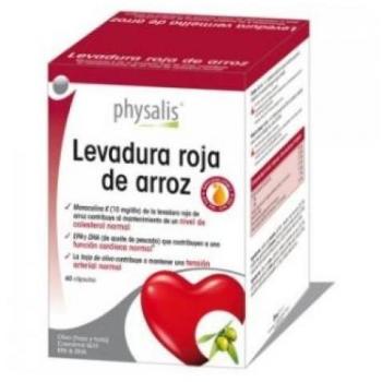 Physalis Levadura roja de arroz Forte 60 cápsulas