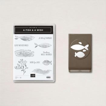 Lake Surface Fish Pattern Stamps and Dies for Card Making