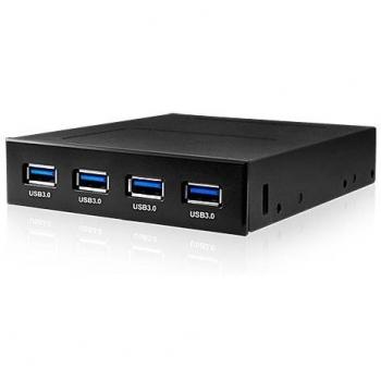USB 3.0 IcyBox 4‑Anschluss‑Kabeladapter