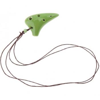 6 Holes Mini Alto C Ocarina with Necklace and Rope