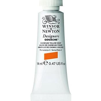 Cadmium Yellow Deep (478) 14 mL Designer Gouache – Winsor & Newton