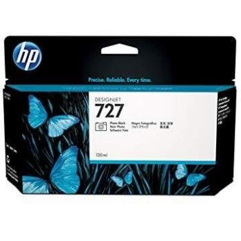HP Tintenpatrone 727 photo black B3P23A DesignJet T920/T1500 130ml