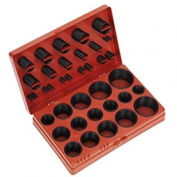Sealey BOR419 | Rubber O-Ring Assortment 419pc