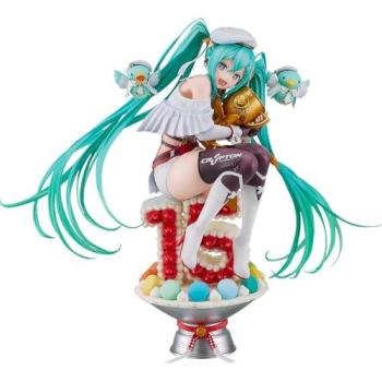 Hatsune Miku GT 2023 15th Anniversary Race Car Figure (1/6)