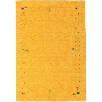 Tapis Gabbeh Jaune 140x200