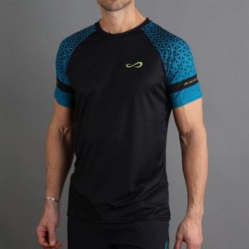 Feuriges Geo Herren T-Shirt