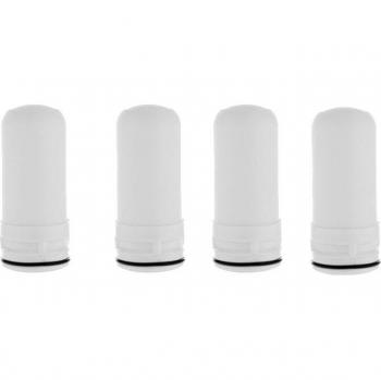 4 Pieces of Activated Carbon Water Filter for Kitchen Tap